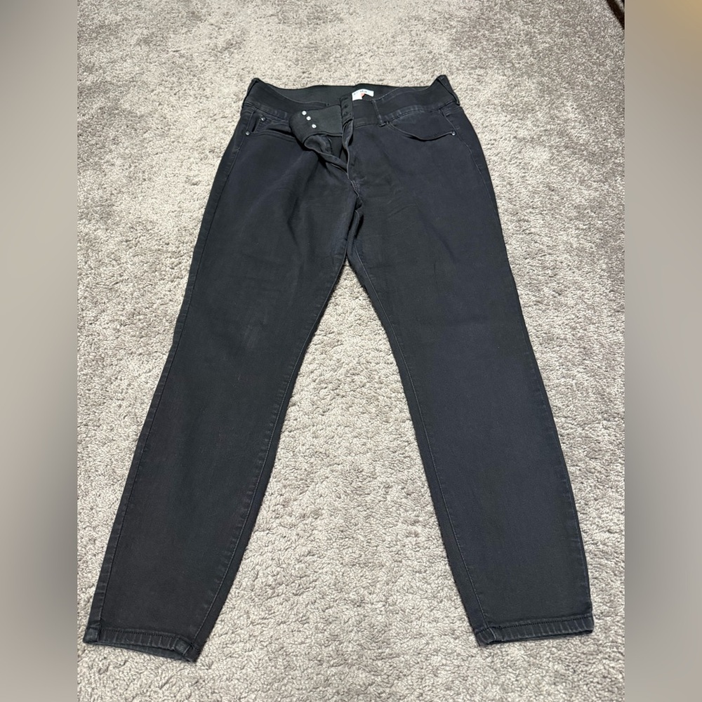 ARULA Black Stretch Skinny Jeans